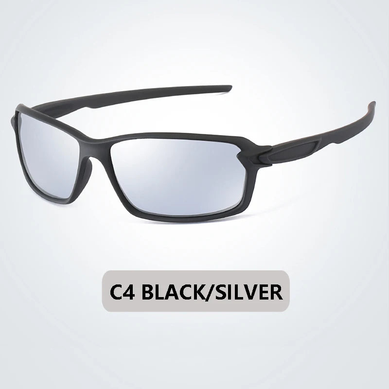 Men's Polarized Square Sunglasses UV400 for Driving & Sports