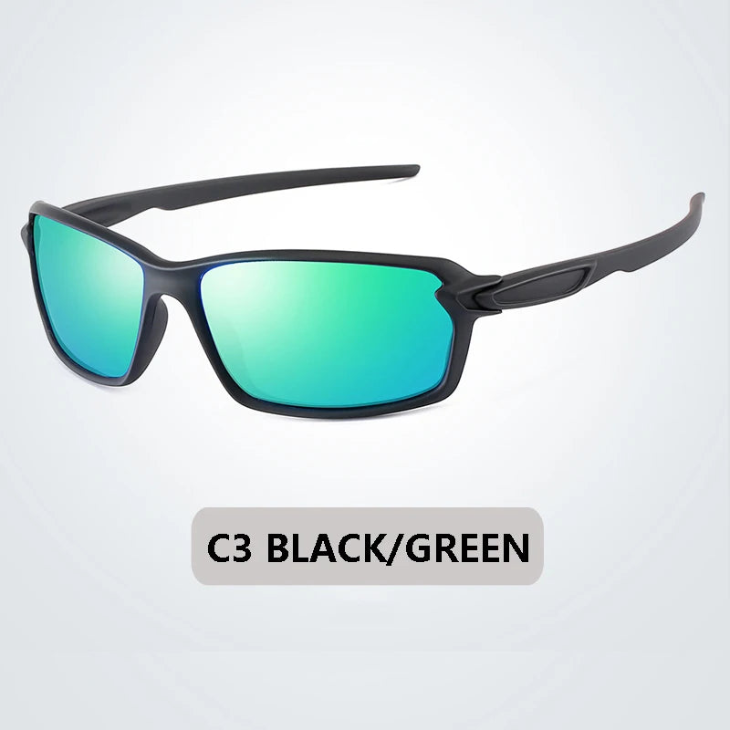 Men's Polarized Square Sunglasses UV400 for Driving & Sports