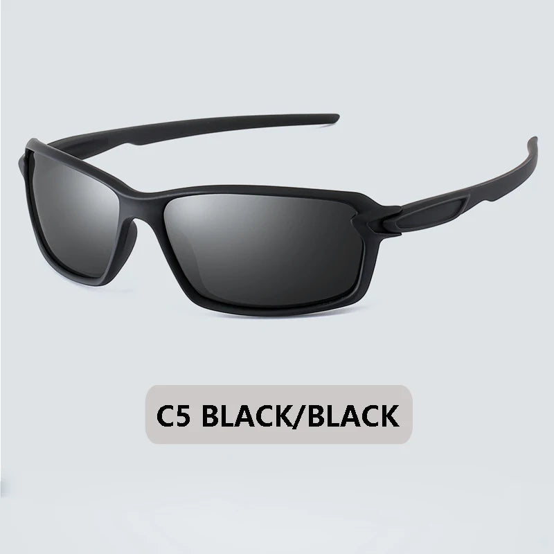 Men's Polarized Square Sunglasses UV400 for Driving & Sports