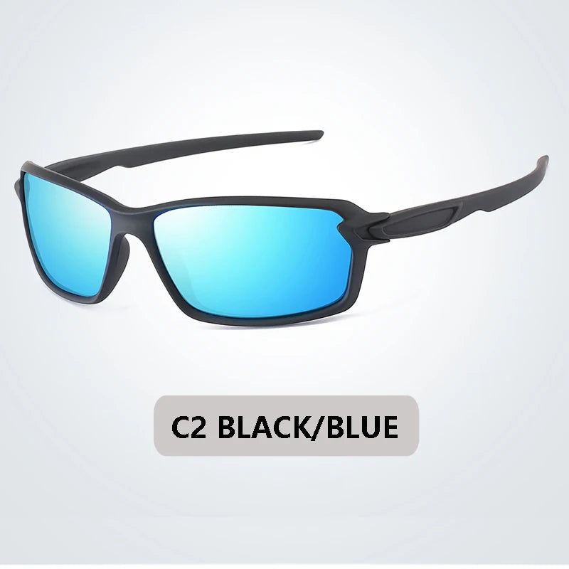 Men's Polarized Square Sunglasses UV400 for Driving & Sports