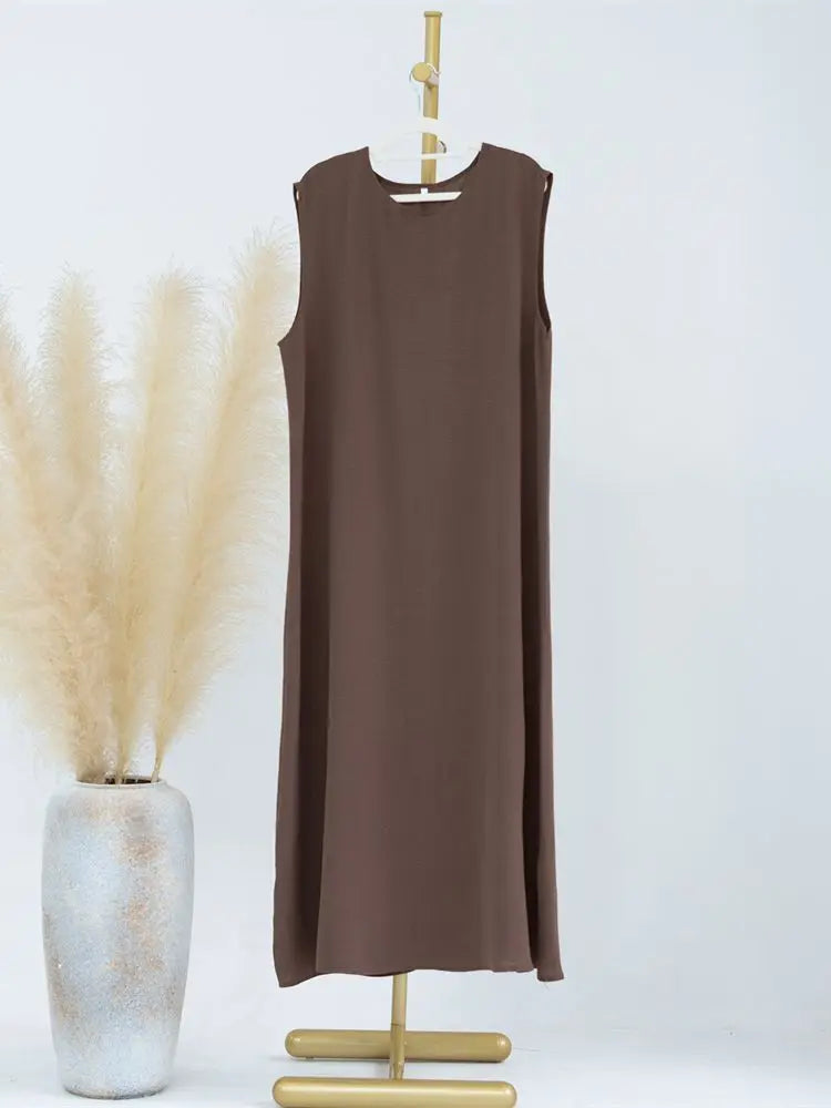 Sleeveless Long Under-Dress