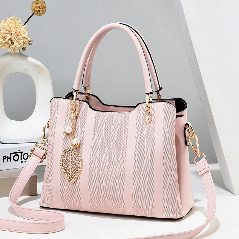 Stylish PU Leather Handbag