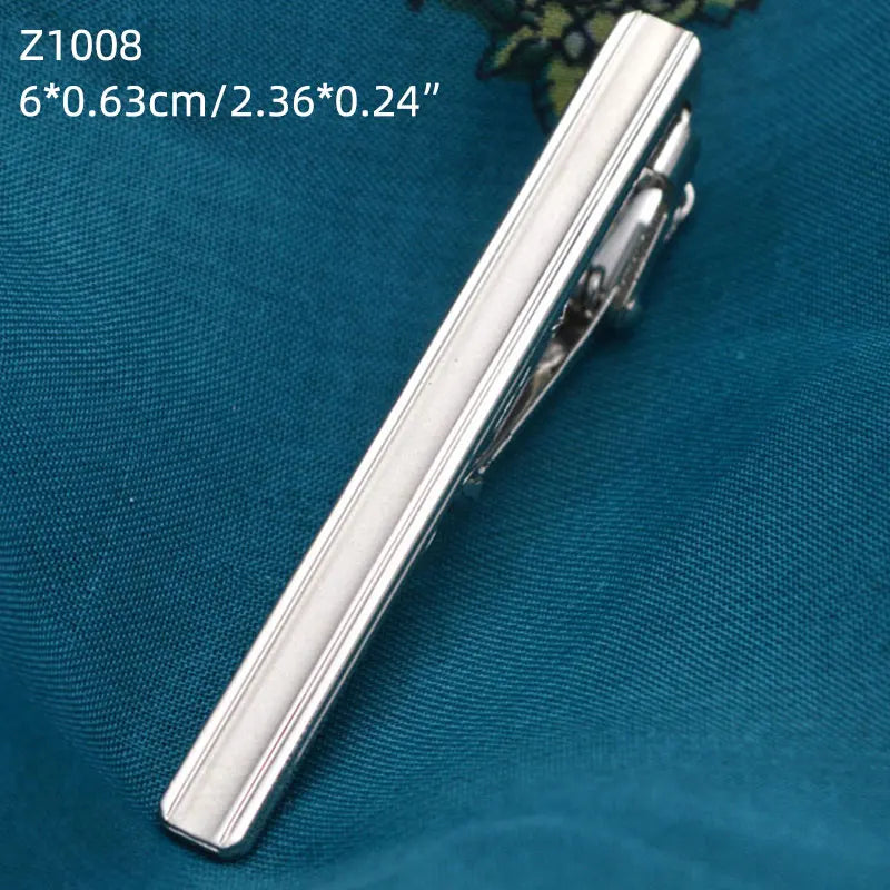 Tie Clips For Men Necktie Clasp Gentleman Crystal