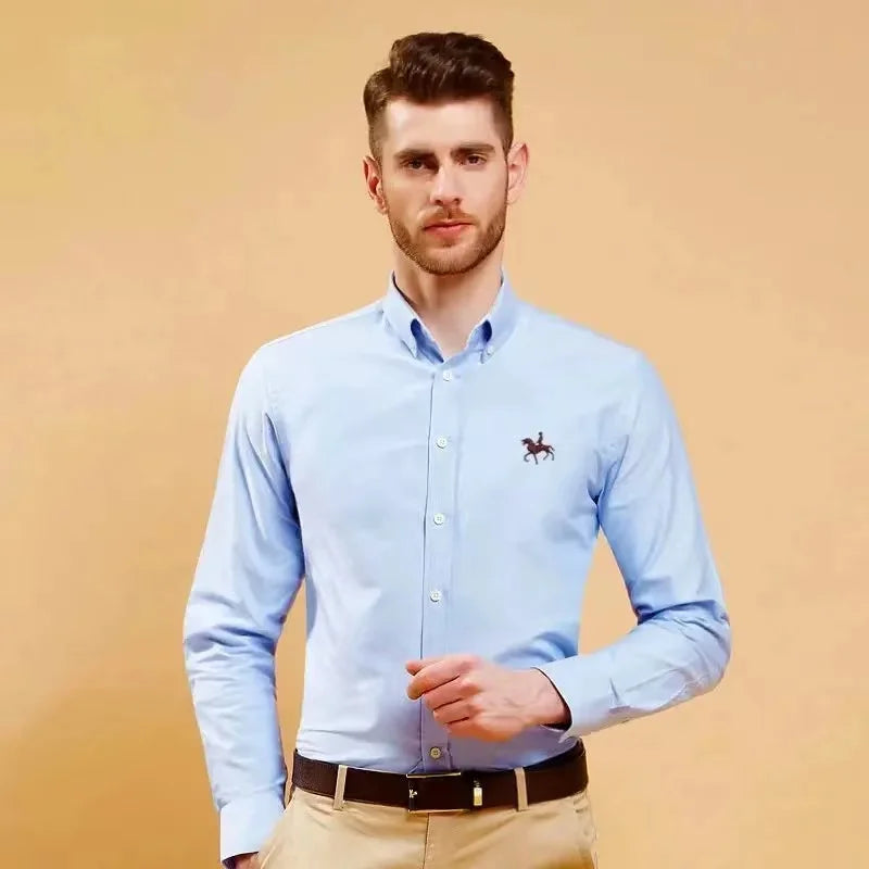 Oxford Quality Embroidered Shirts