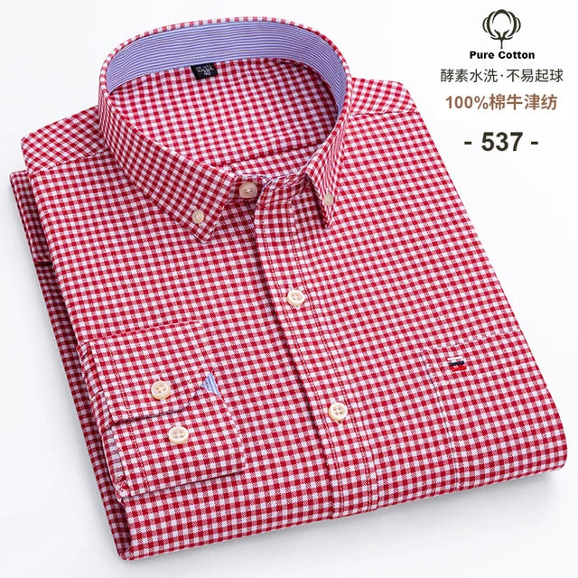 Oxford Quality Embroidered Shirts