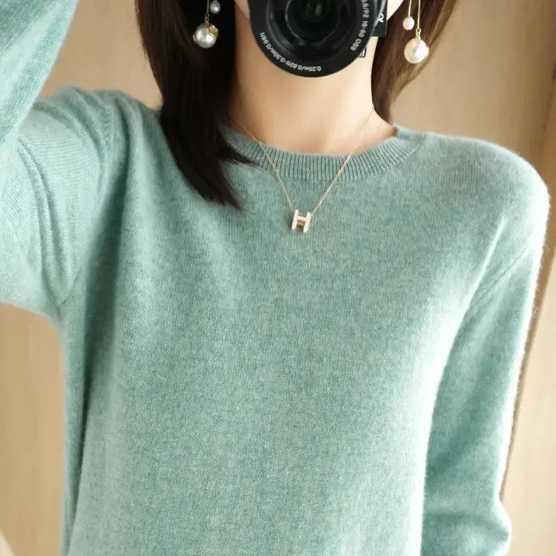 Stylish O-Neck Womens Sweater