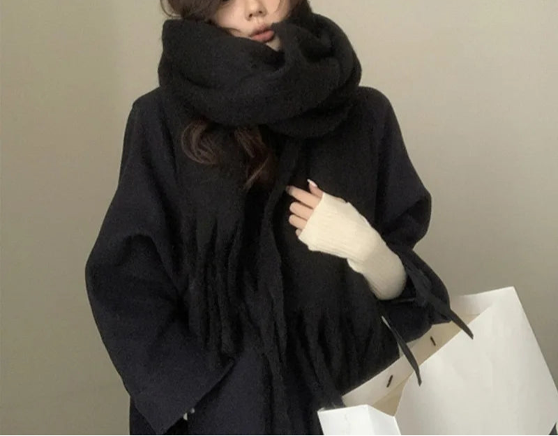 Soft Thick Winter Cashmere Scarf