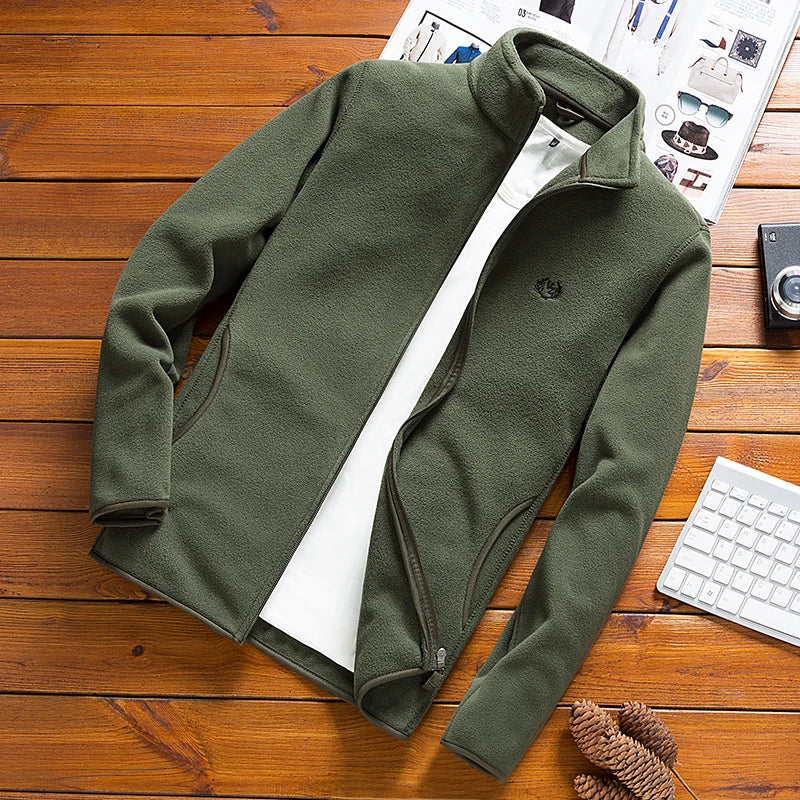 Fleece Soft shell Jacket - Mens Windbreaker & Army Coat