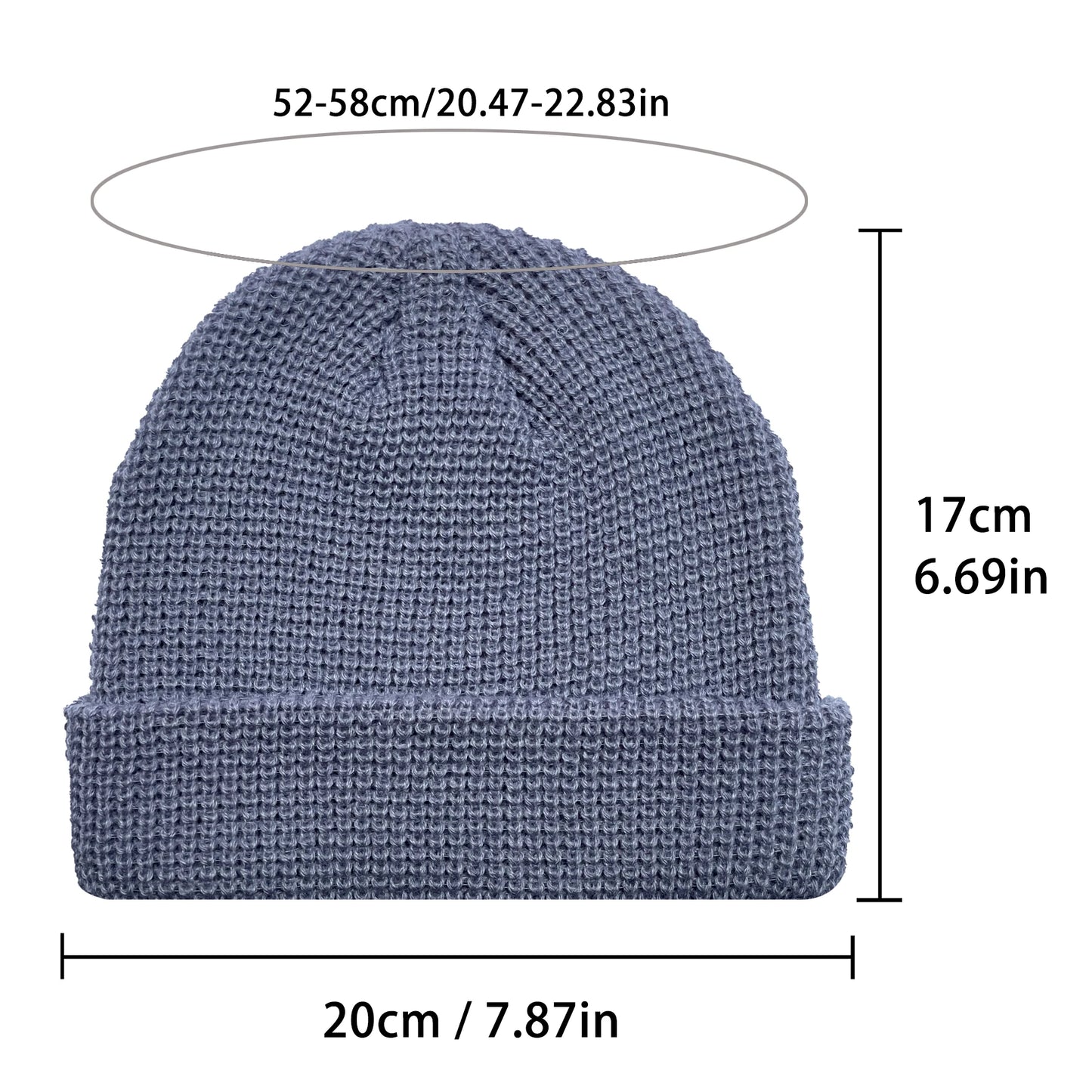 Warm Woollen Hat - Winter Ear Protection & Versatile Knit