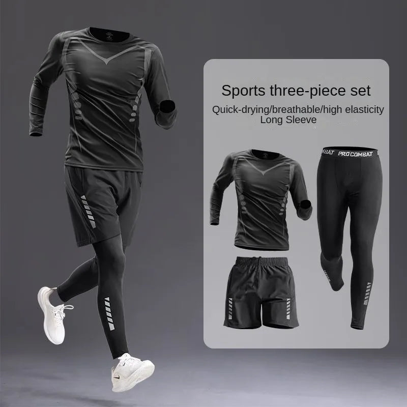 All-Season Mens Sportswear Set/Suit 5 Piece