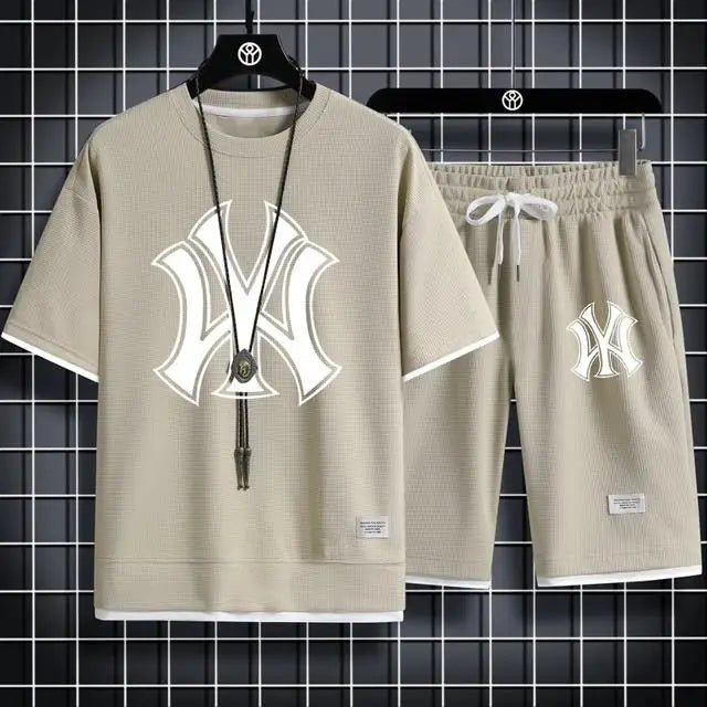 New York Brand Shorts & T-Shirt Set