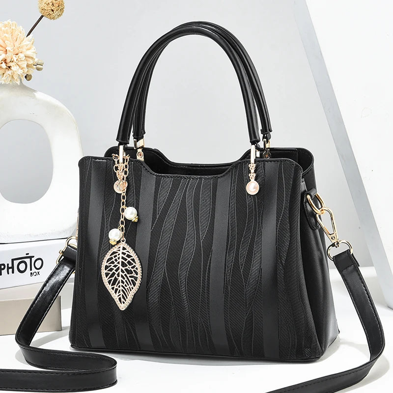 Stylish PU Leather Handbag