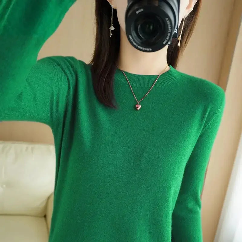 Stylish O-Neck Womens Sweater