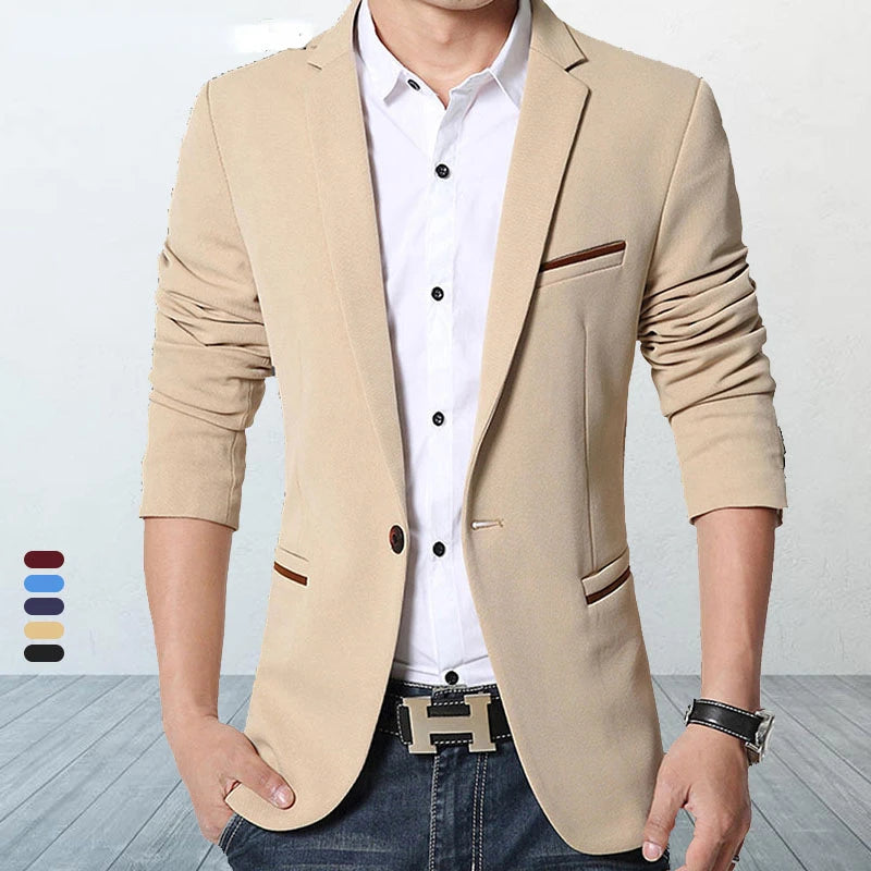 Mens Slim Fit Casual Blazers