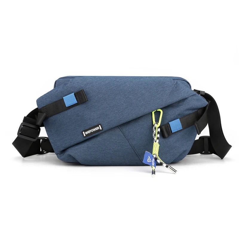 Nylon Panel Waist Pack - Chest & Belt Bag for Travel