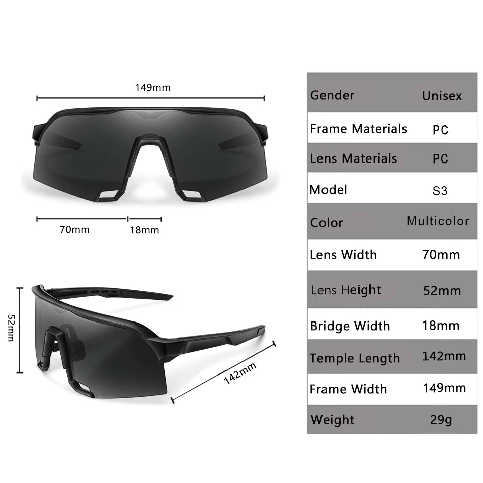 UV400 Sports Sunglasses for Men