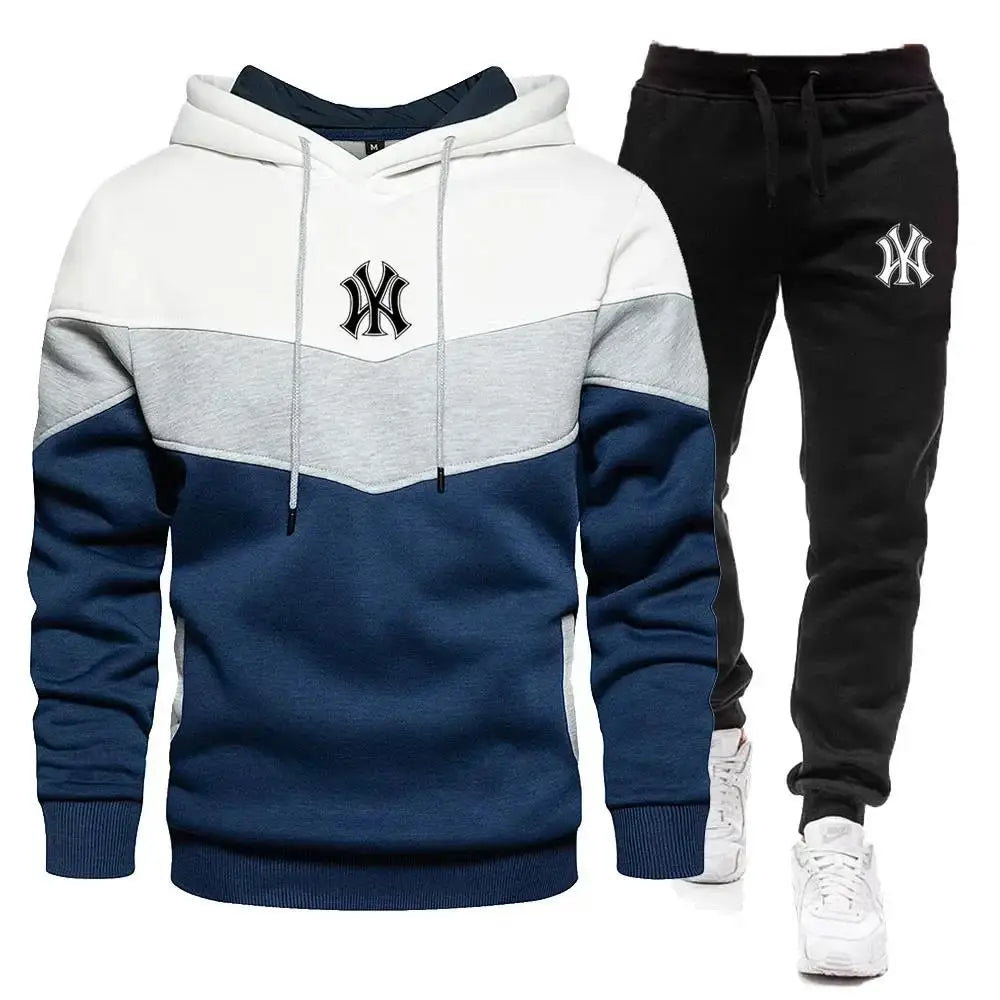 New York Brand 2 Piece Casual Tracksuit Set