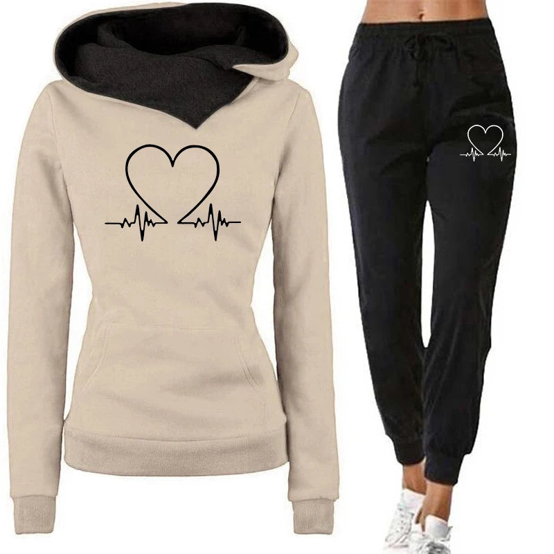 Two Piece Womens Tracksuit Set