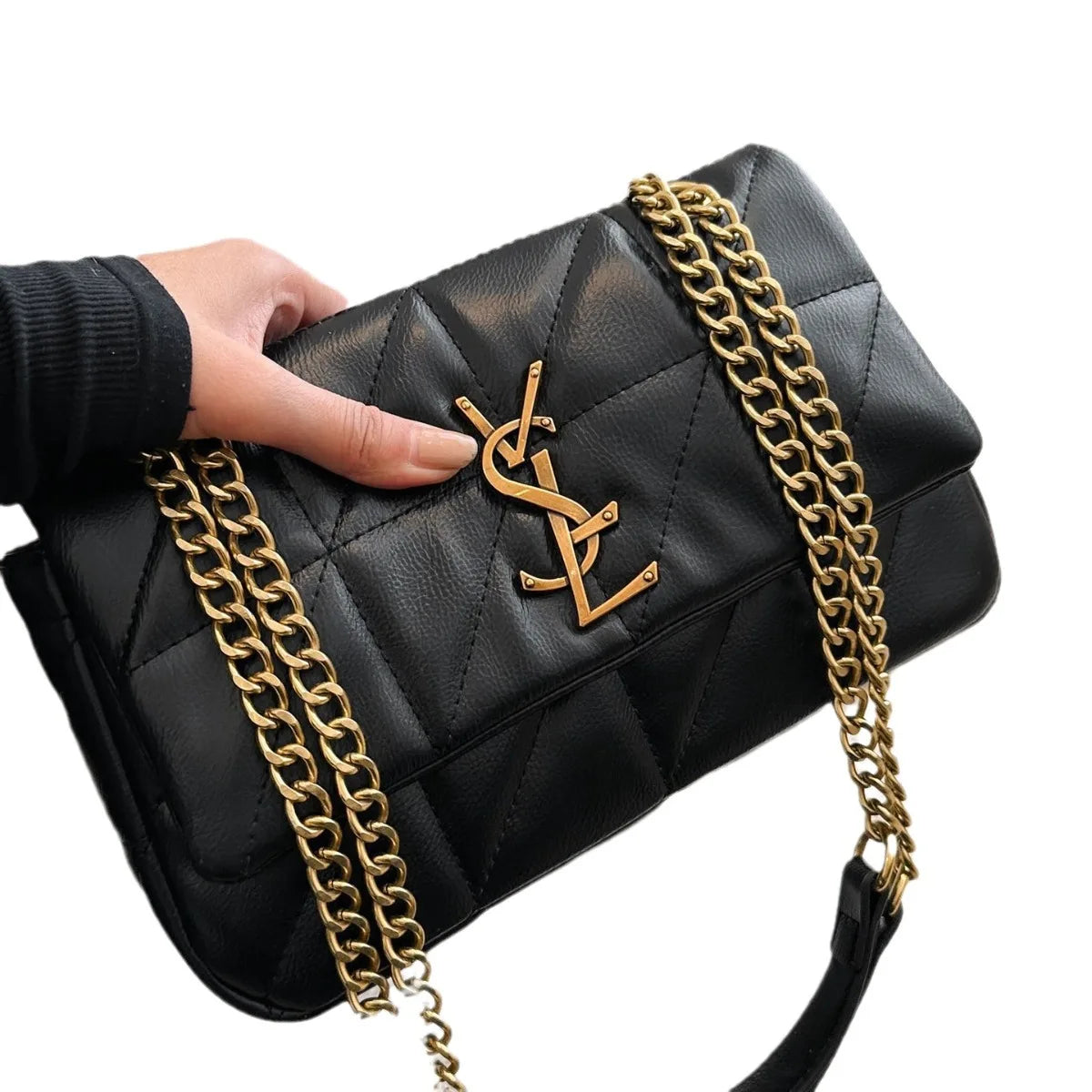 YSL Luxury Womens Chain Shoulder Bag