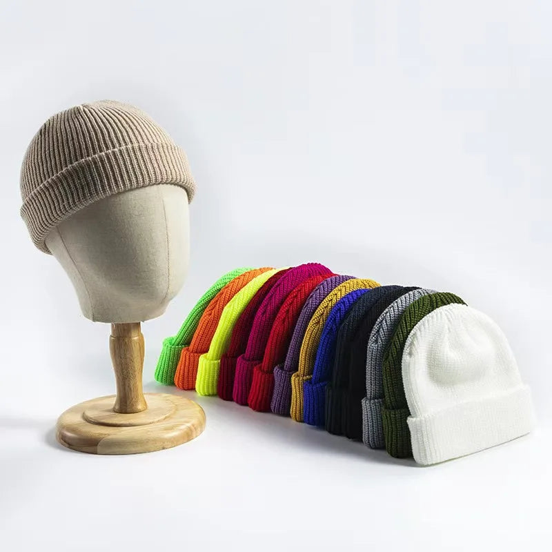 Warm Woollen Hat - Winter Ear Protection & Versatile Knit