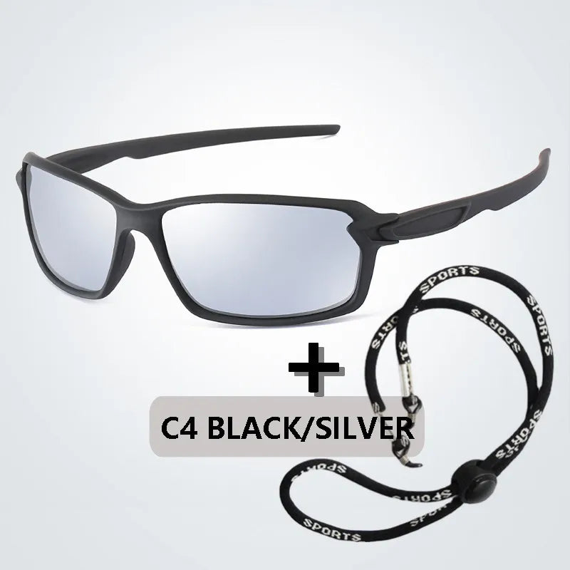 Men's Polarized Square Sunglasses UV400 for Driving & Sports