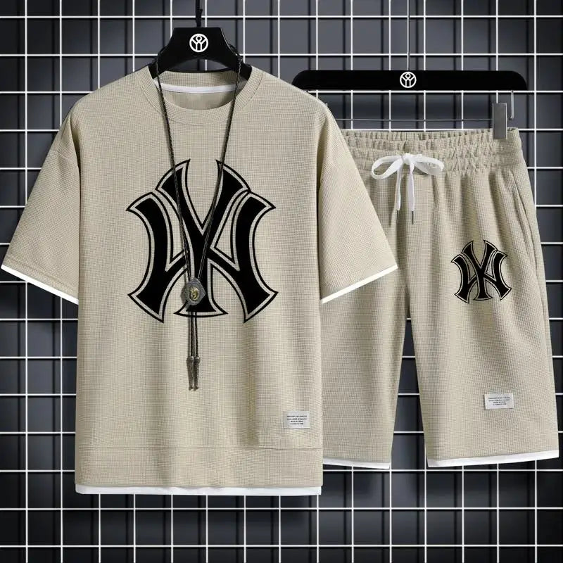 New York Brand Shorts & T-Shirt Set