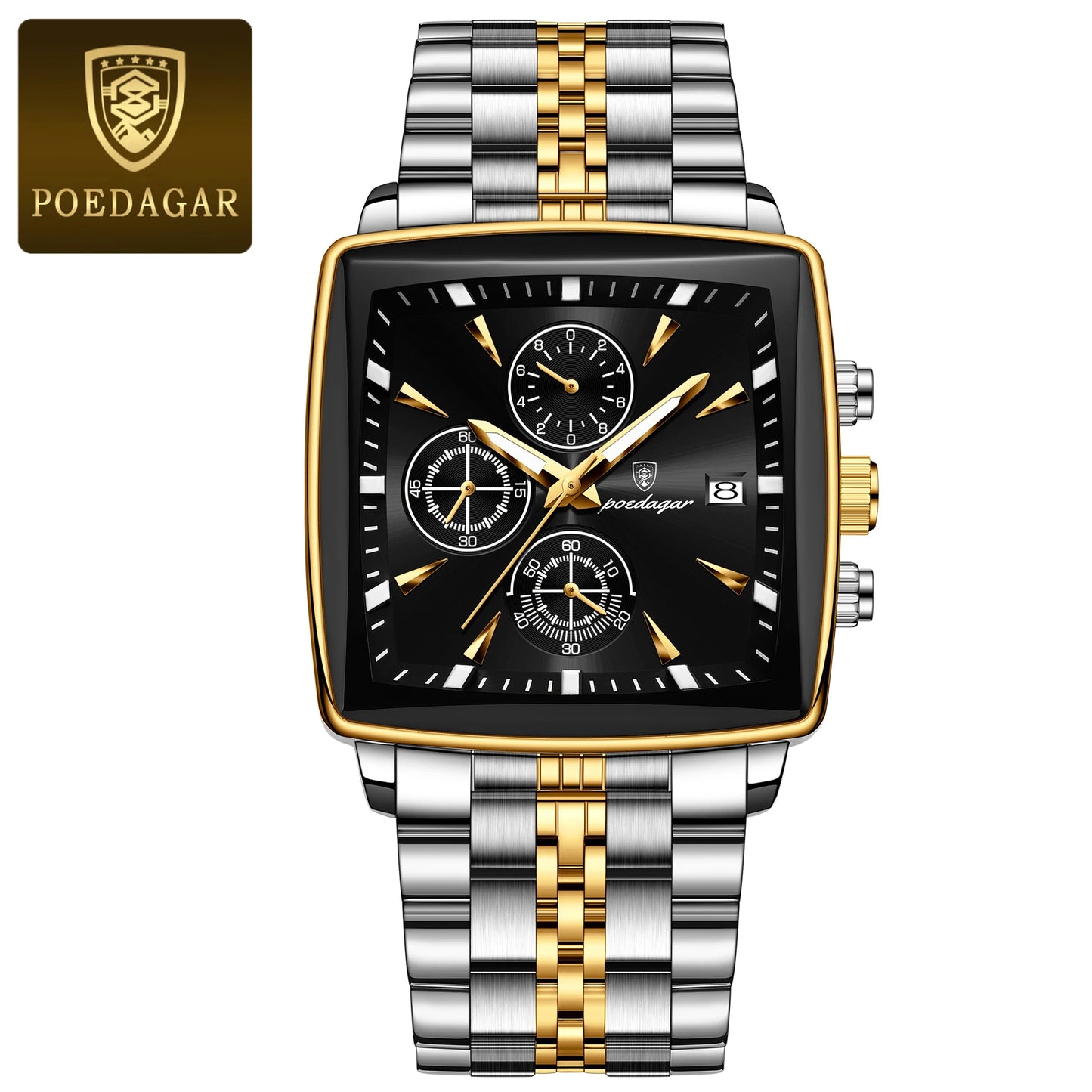 Poedegar Luxury Sports Mens Watch