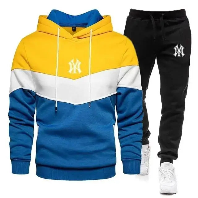 New York Brand 2 Piece Casual Tracksuit Set