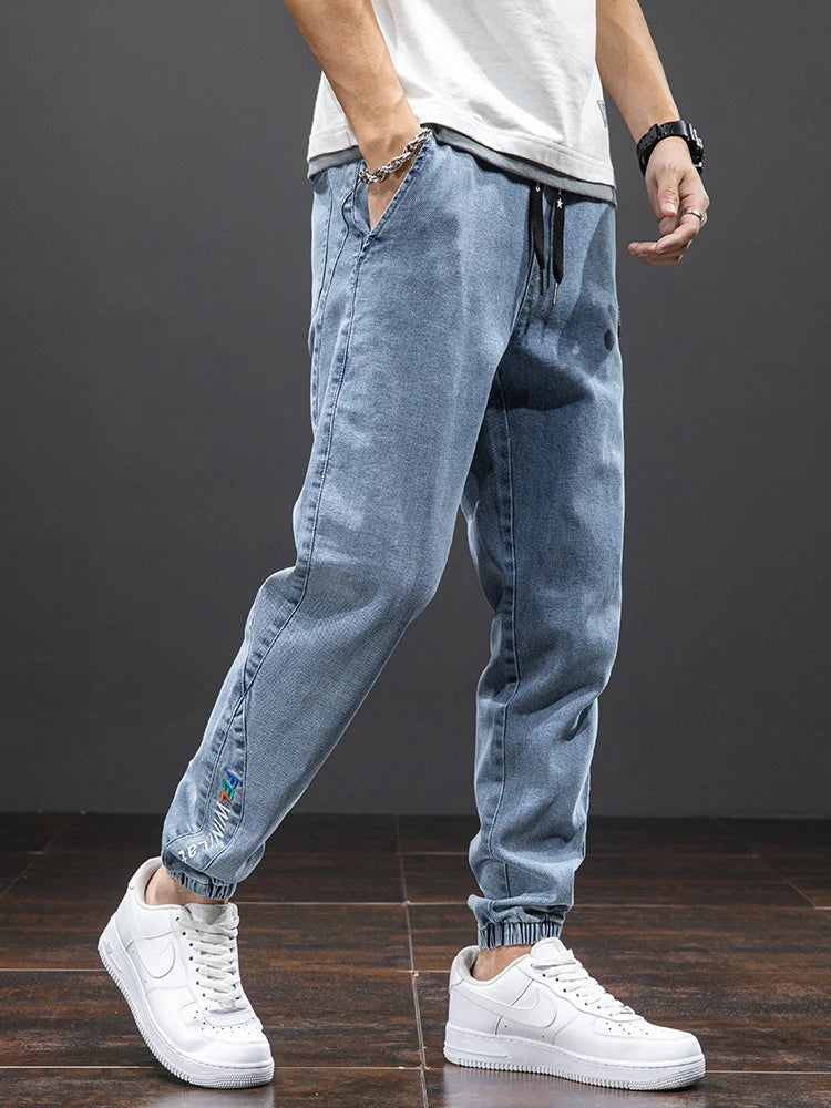 Cargo Mens Street Wear Denim Jean