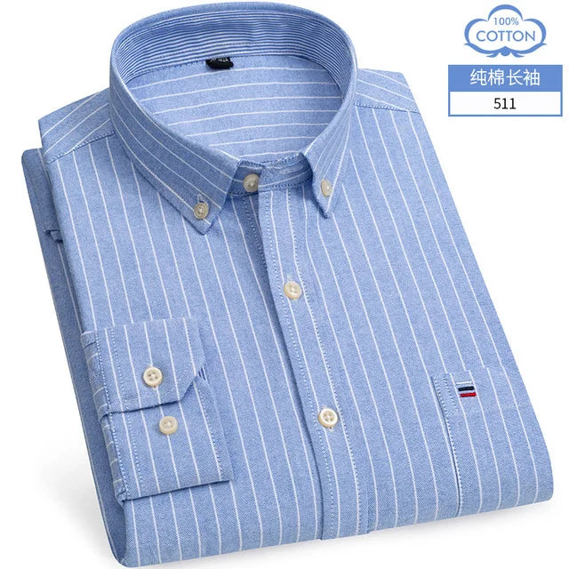 Oxford Quality Embroidered Shirts