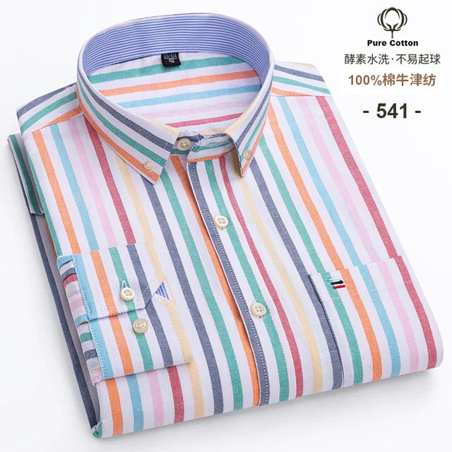 Oxford Quality Embroidered Shirts