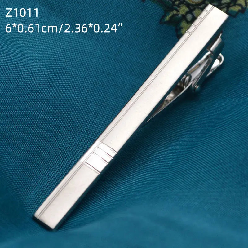 Tie Clips For Men Necktie Clasp Gentleman Crystal