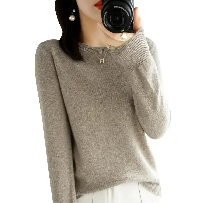 Stylish O-Neck Womens Sweater