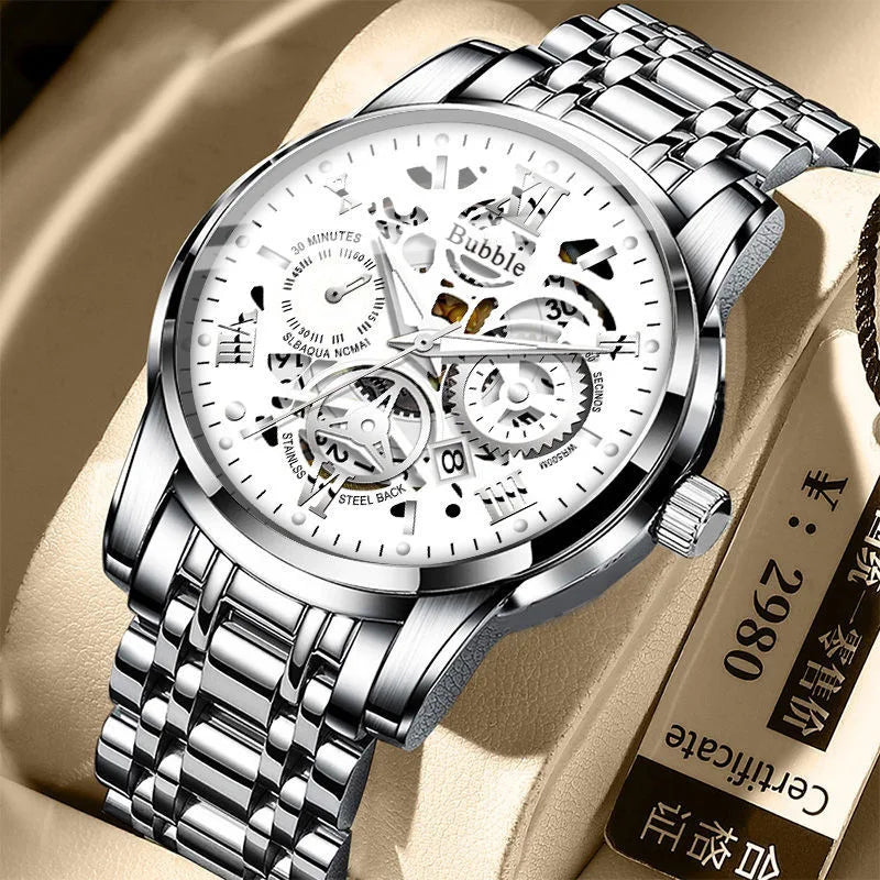 Trendy Luxury Quartz Waterproof Wristwatch