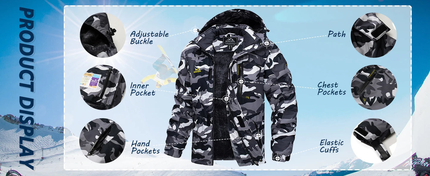 Mountain Jackets Removable Hood (LIMITED STOCK)