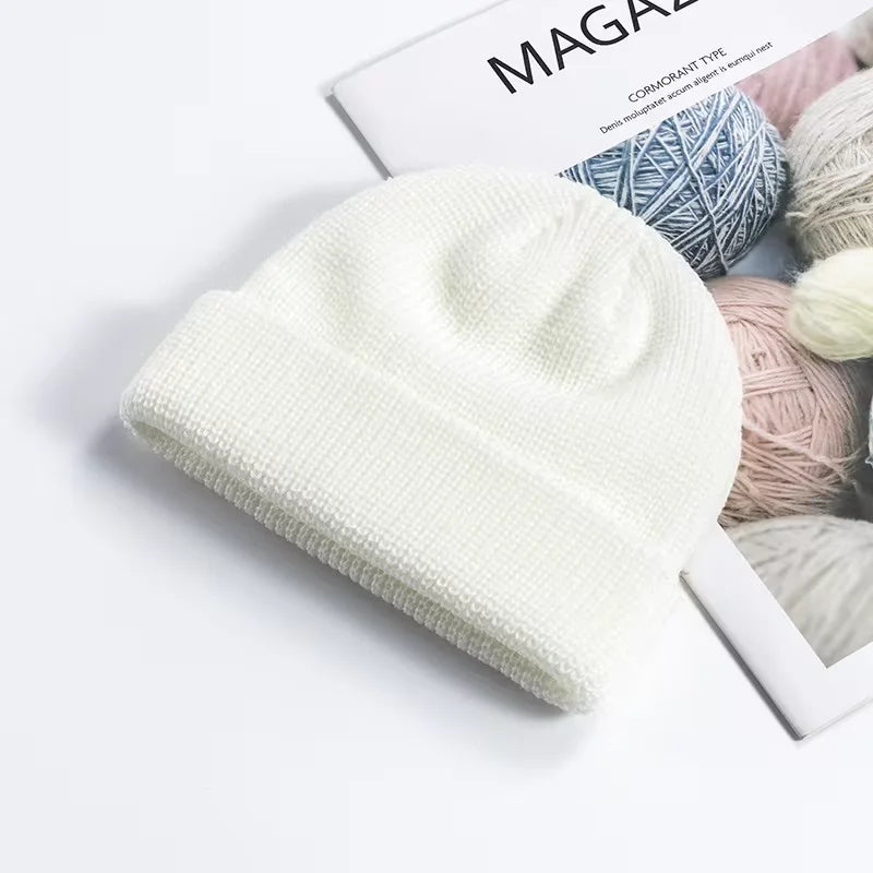 Warm Woollen Hat - Winter Ear Protection & Versatile Knit