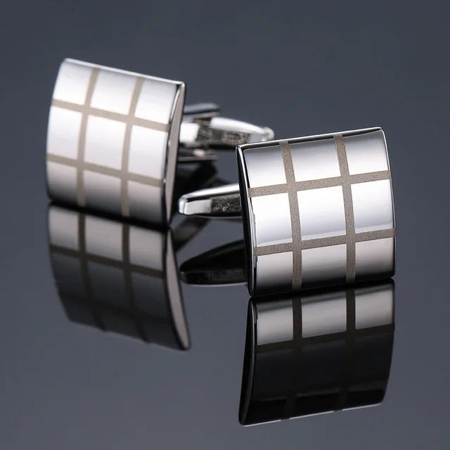 Mens Square Luxury Cuff links