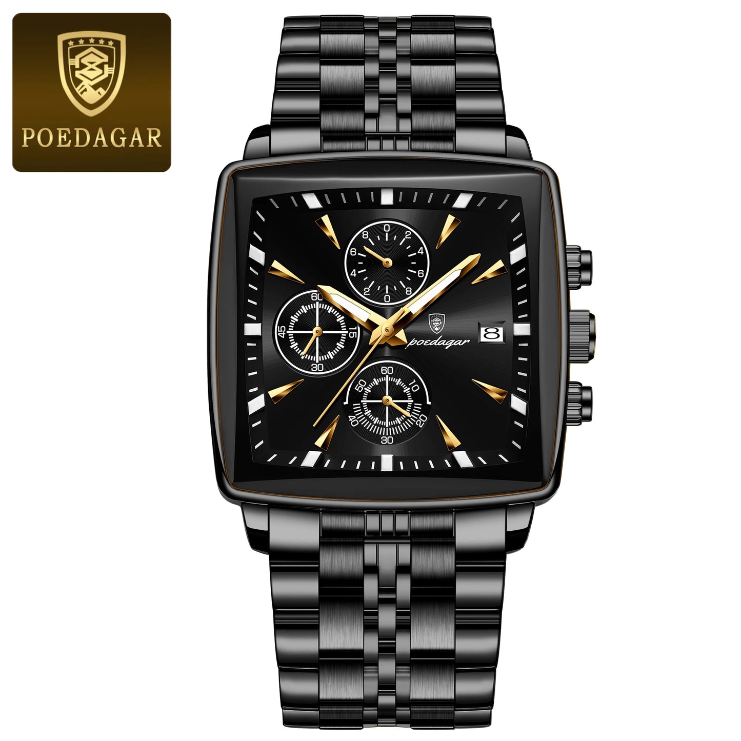 Poedegar Luxury Sports Mens Watch