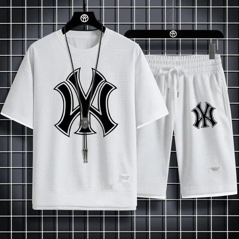 New York Brand Shorts & T-Shirt Set