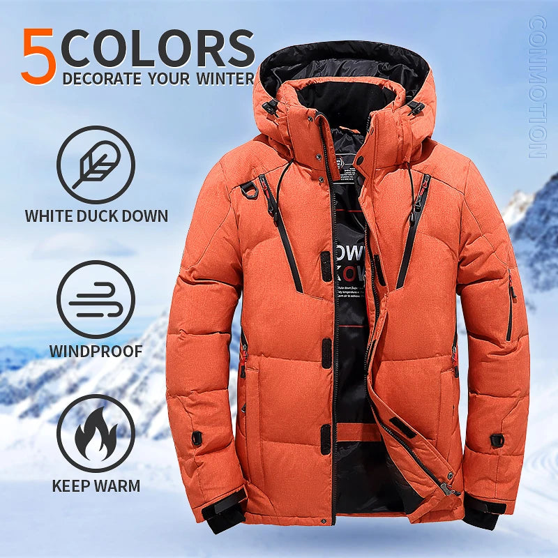 New In - Windproof Thick Warm Mens Jacket