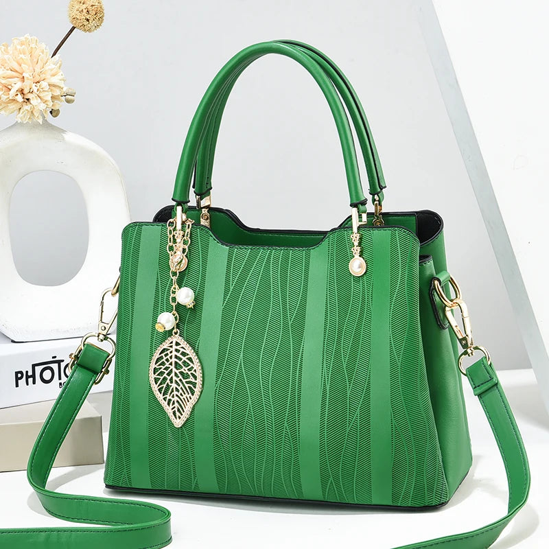 Stylish PU Leather Handbag