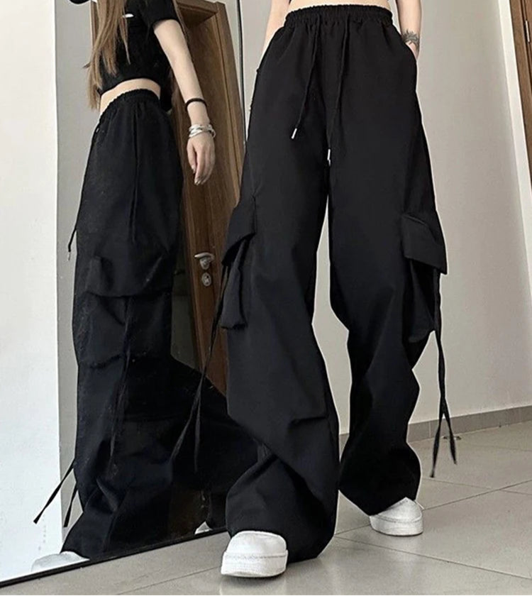 Zoki Harajuku Y2K Cargo Pants