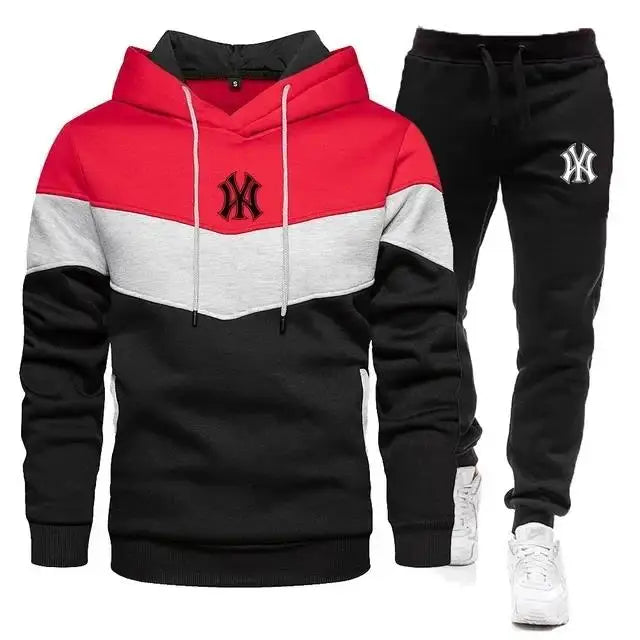 New York Brand 2 Piece Casual Tracksuit Set