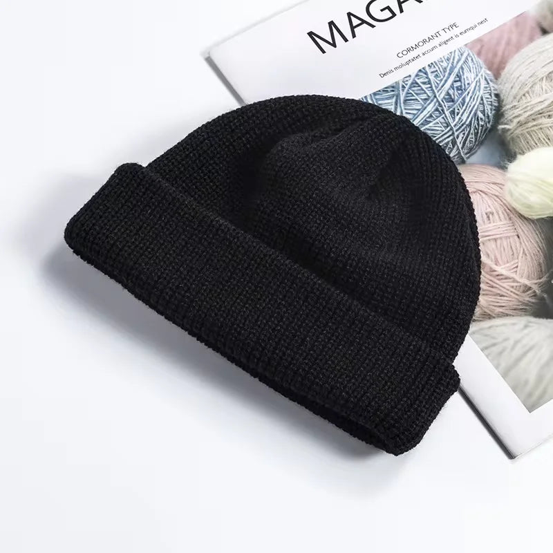 Warm Woollen Hat - Winter Ear Protection & Versatile Knit