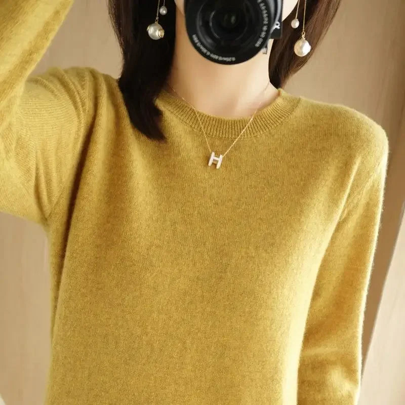 Stylish O-Neck Womens Sweater