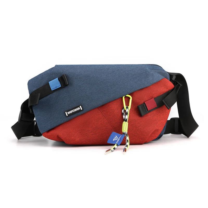 Nylon Panel Waist Pack - Chest & Belt Bag for Travel