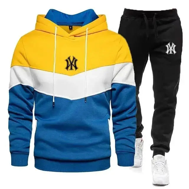 New York Brand 2 Piece Casual Tracksuit Set