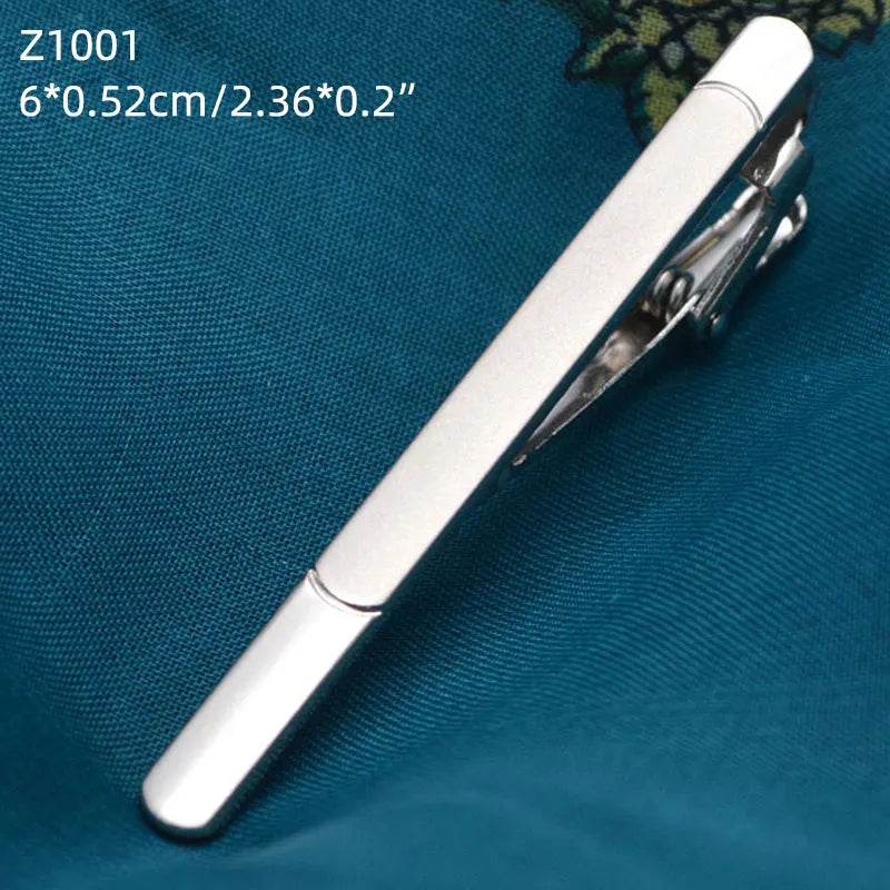 Tie Clips For Men Necktie Clasp Gentleman Crystal