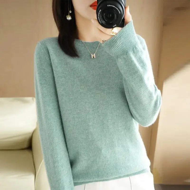 Stylish O-Neck Womens Sweater