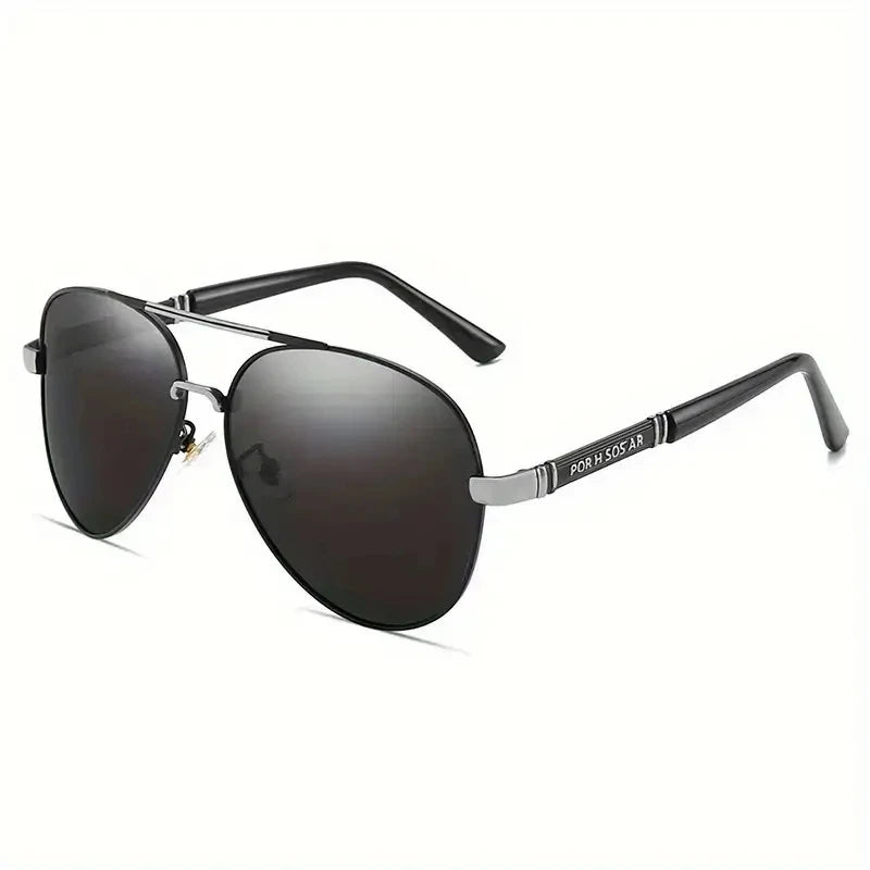 Polarized Mens Metal Frame Sunglasses UV400